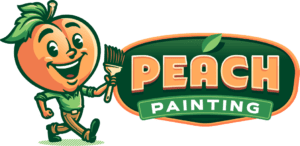 peach painting contractors logo