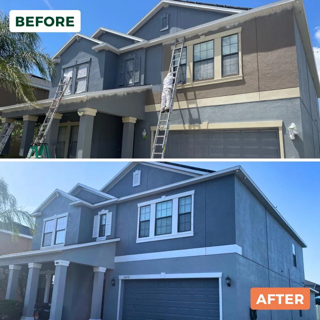 Peach Painting - Riverview, FL exterior painting service