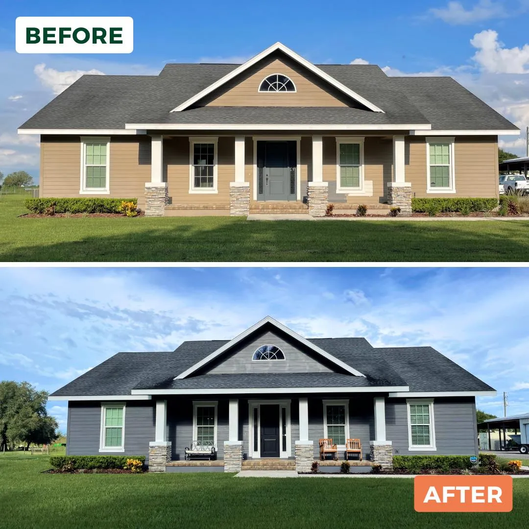 Peach Painting - Riverview, FL exterior best house painters