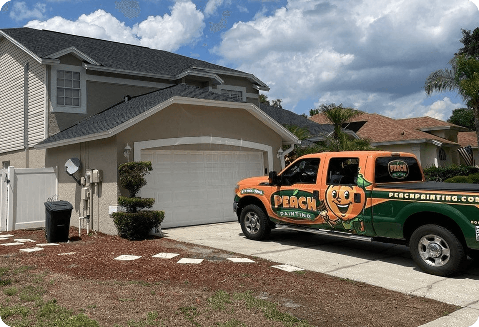 commercial painters tampa fl - Peach Painting -