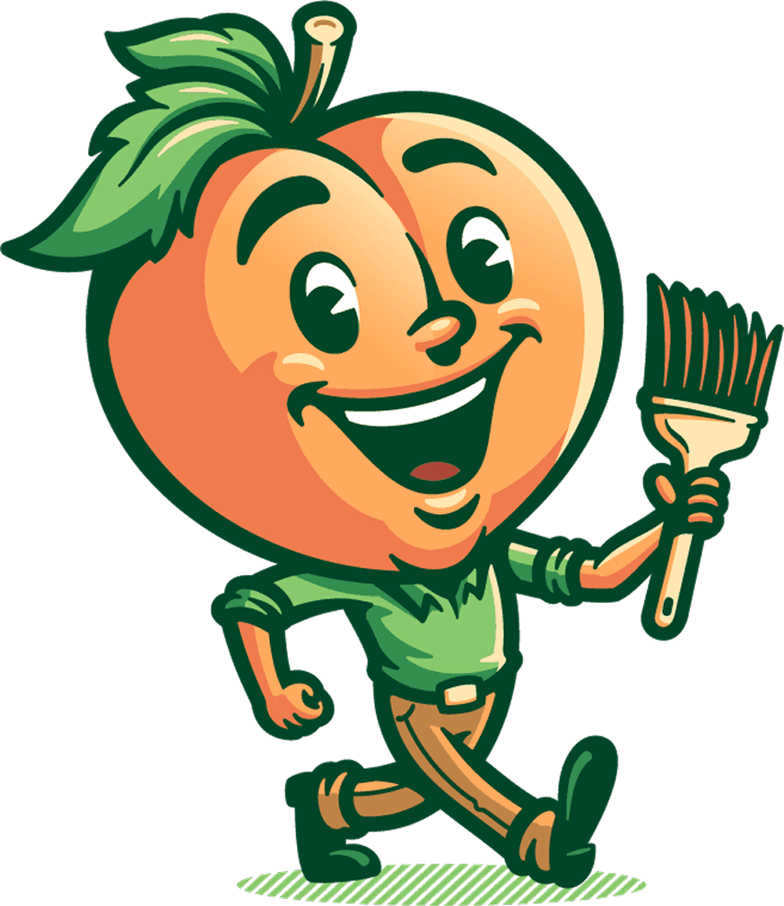 peach painters logo