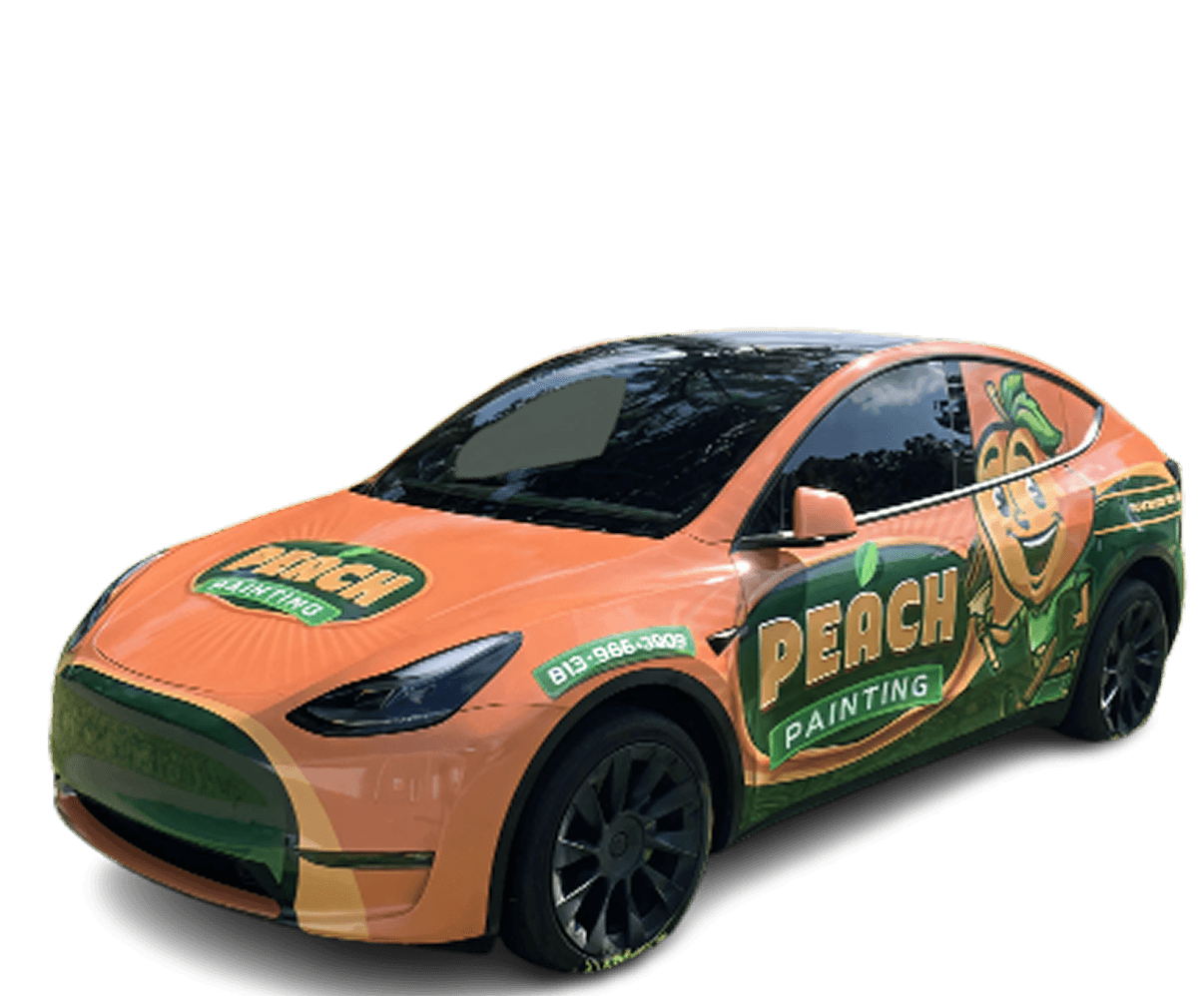 The best painters in tampa's car!