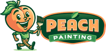 peach painting logo