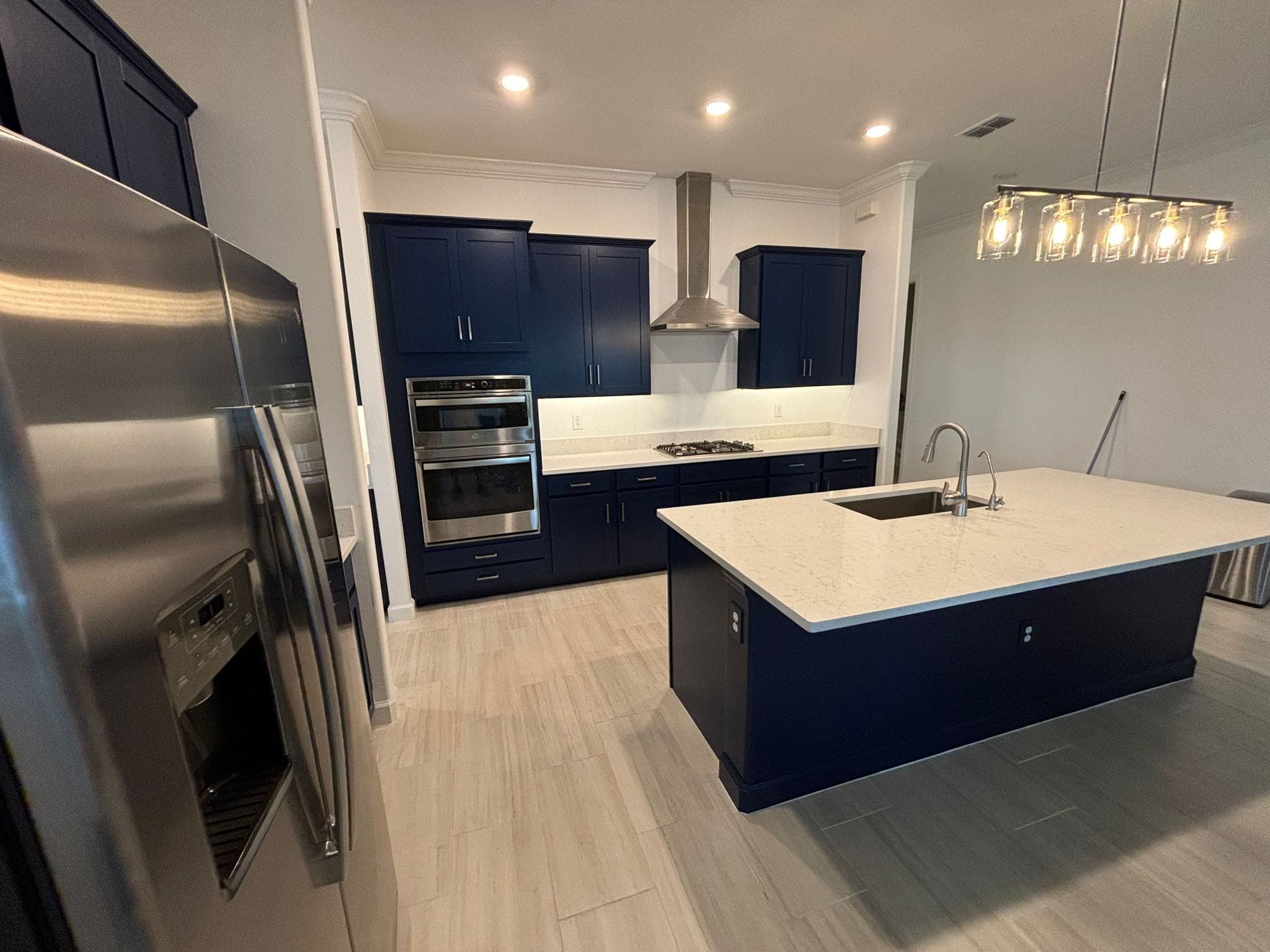 Cabinet Painting Service - Peach Painting -